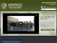 Tablet Screenshot of communityspectrum.org